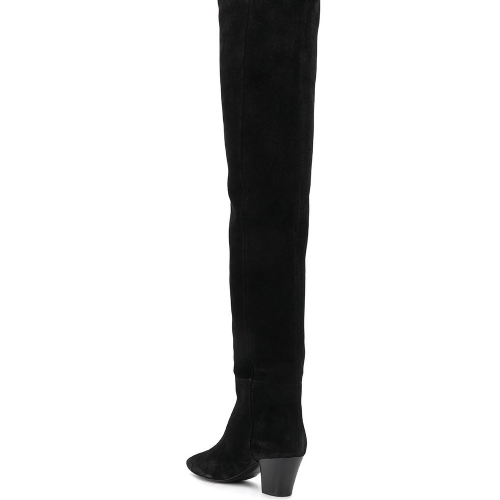 ❌SOLD❌ Brand new Saint Laurent Over the knee Suede Boots $500 pick up GTA - Picture 4 of 15